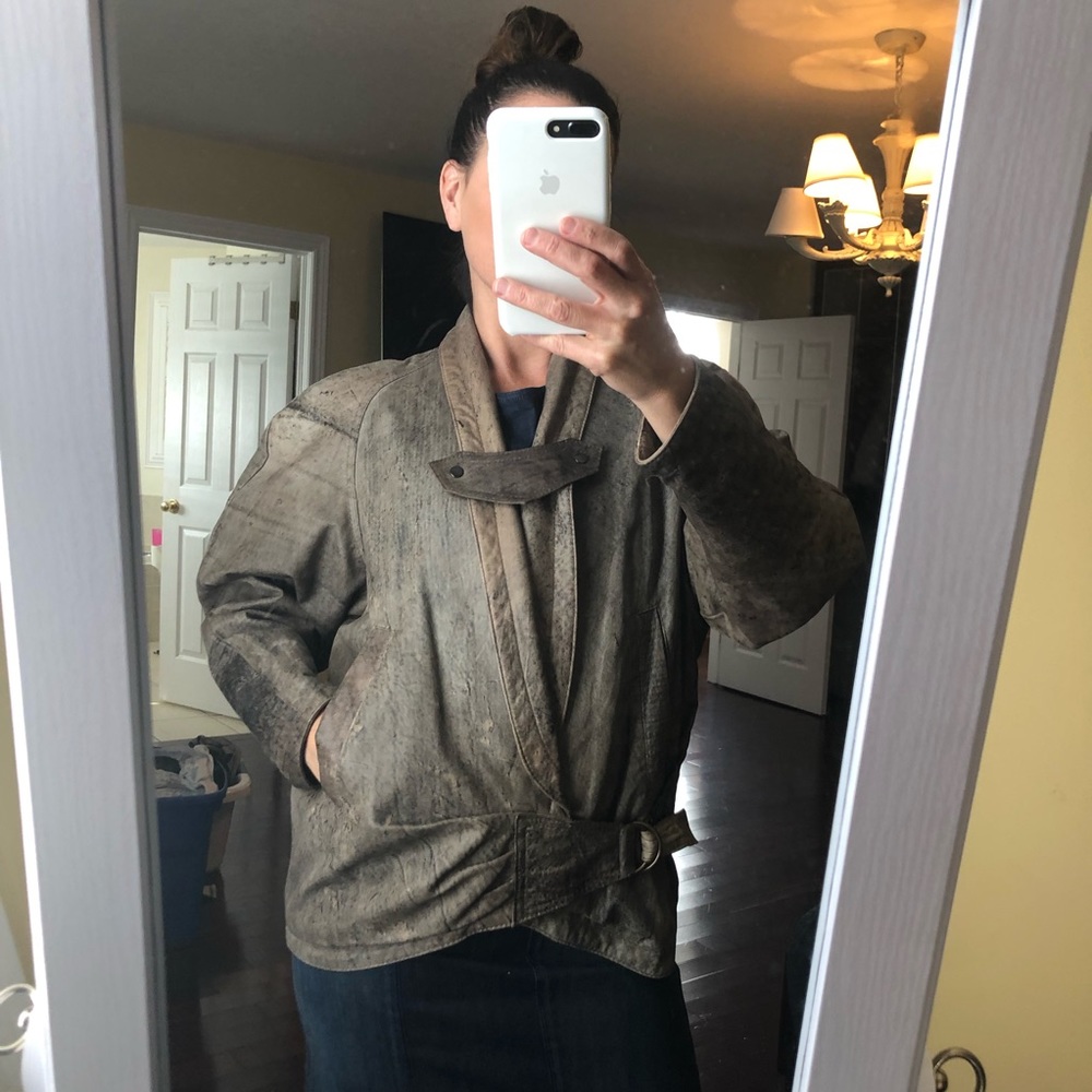 Vintage “the leather ranch” jacket